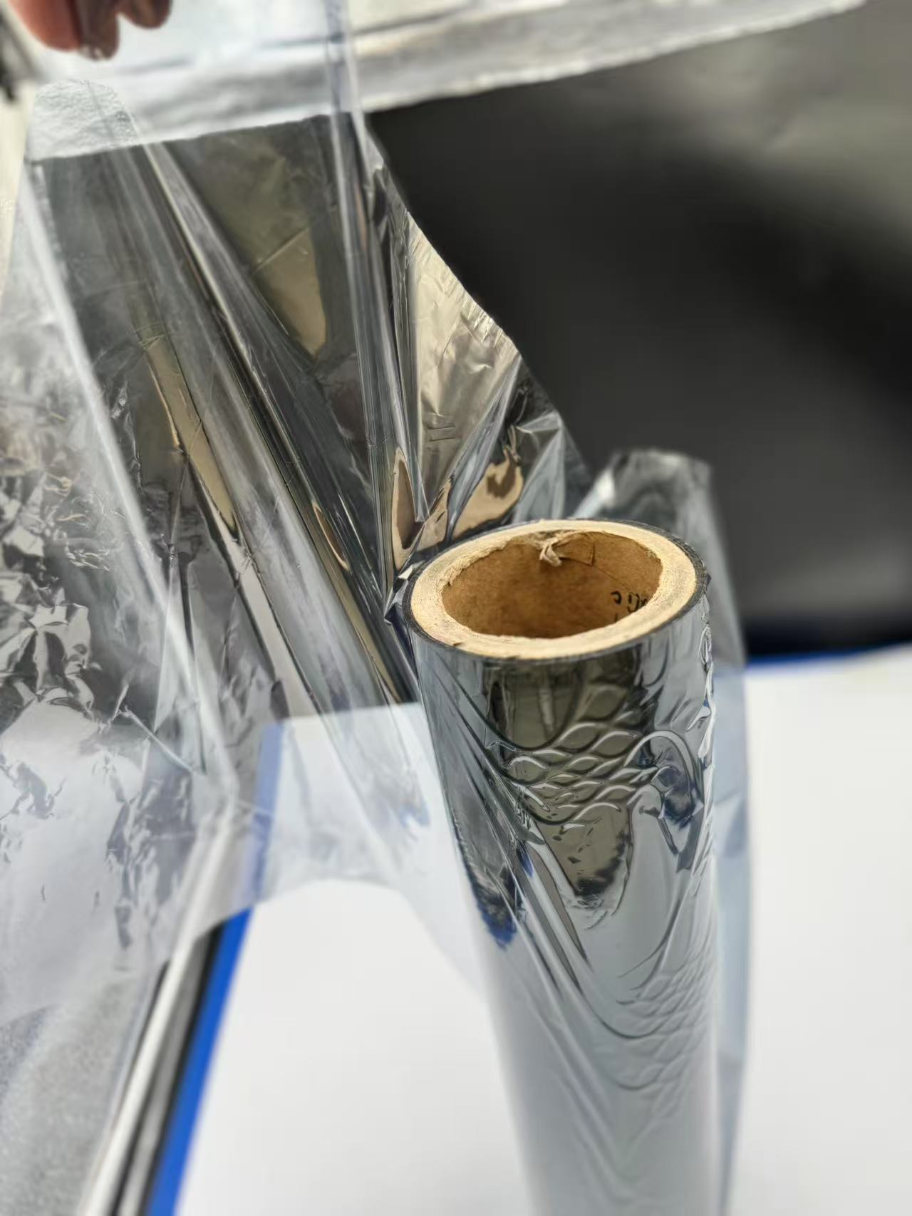 Grey PET antistatic film cleanroom applications