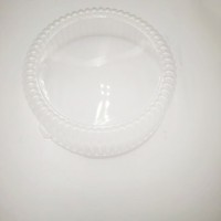 Bekas/Kotak Plastik PET dengan Penutup untuk Kek