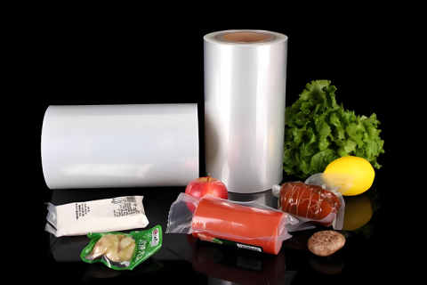Película transparente de PA/PE de alta barrera para alimentos