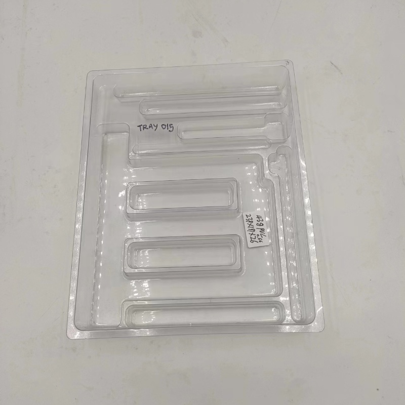 Plateau blister en PVC transparent pour pharmacie