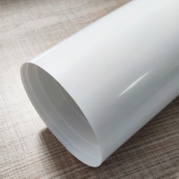 0.4mm White Opaque HIPS film rigid sheet plastic roll