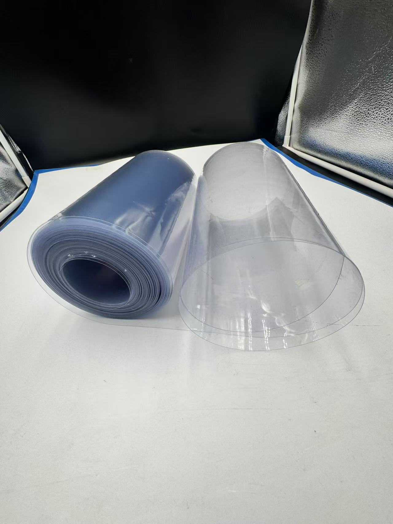 Transparent PVC film blister packaging