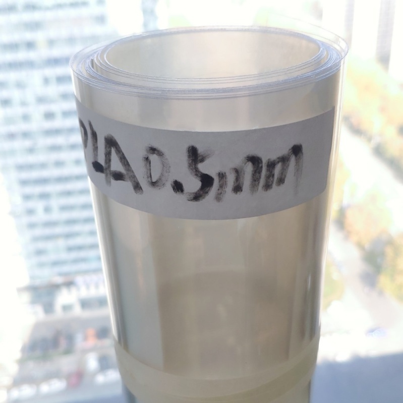 Bobine rigide en PLA biodégradable de 0,5 mm