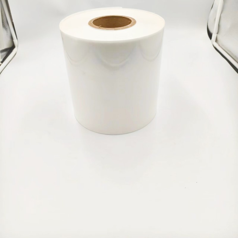 Phim PVC bóng mờ màu trắng dùng cho in offset