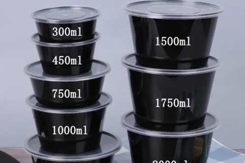 Boîte à sushis en plastique, plateau, emballage alimentaire