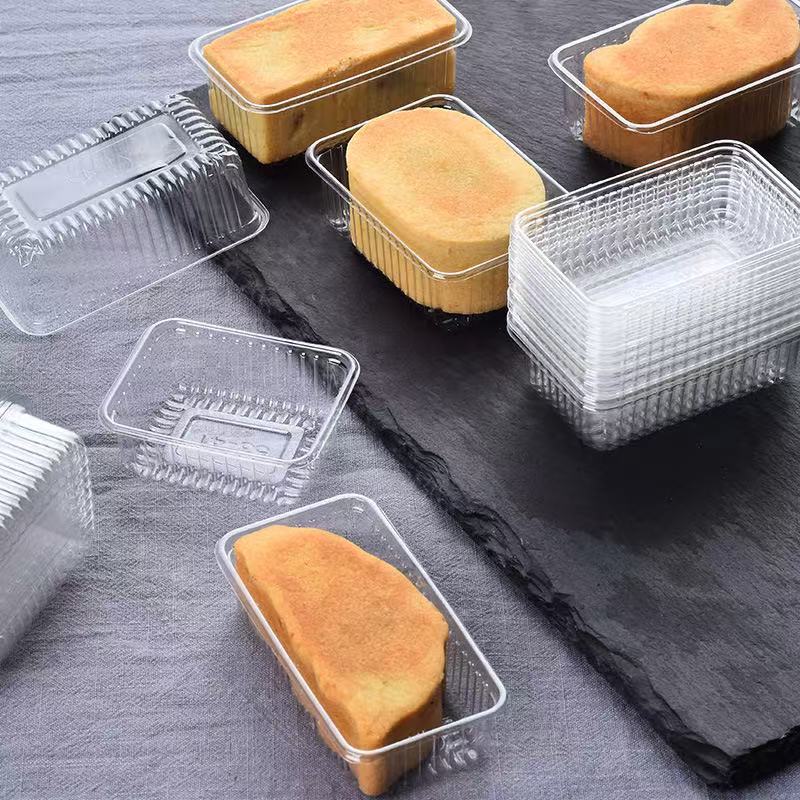 Transparent PET trays