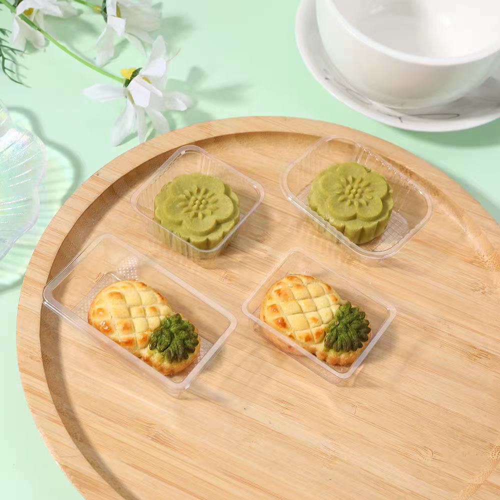 Transparent PET trays Food packaging