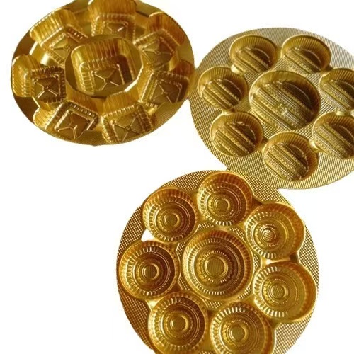 Transparent PET trays Disposable cutlery packaging