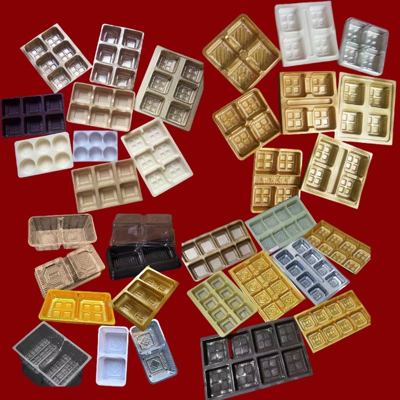 Transparent PET trays