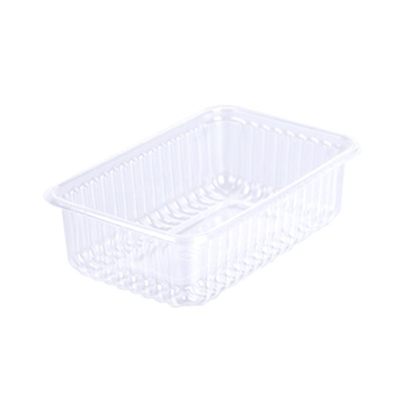Transparent PET trays