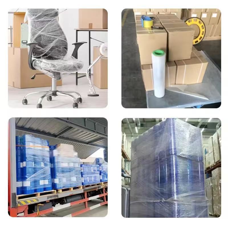 Transparente PE-Stretchfolie: Vielseitigkeit und Effizienz in modernen Verpackungen