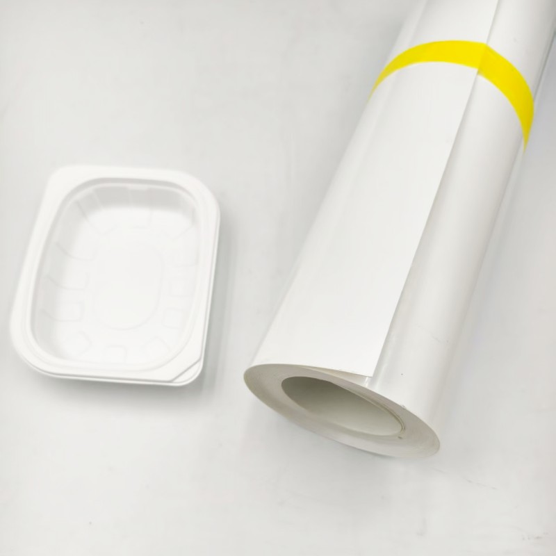 White Disposable PP Food Trays