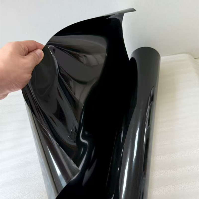 Feuille de plastique thermoformée PP noire