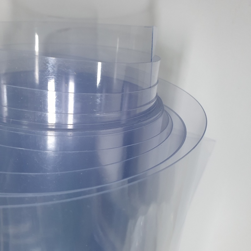 Trda prozorna PVC folija za pakiranje kapsul