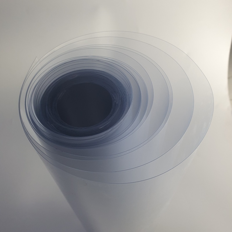 Trda prozorna PVC folija za pakiranje kapsul