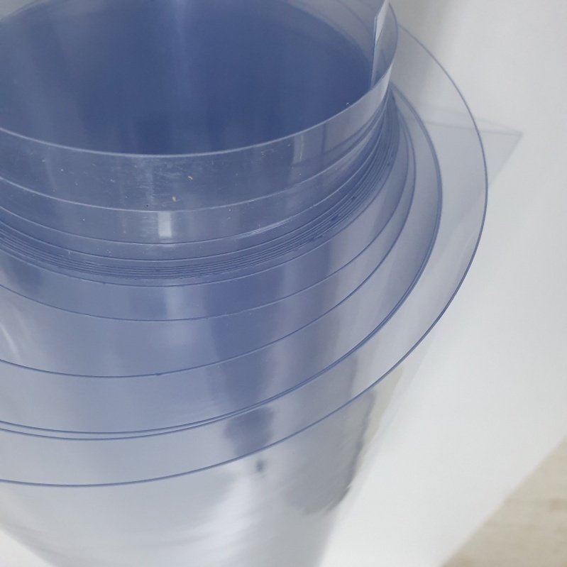 Trda prozorna PVC folija za pakiranje kapsul