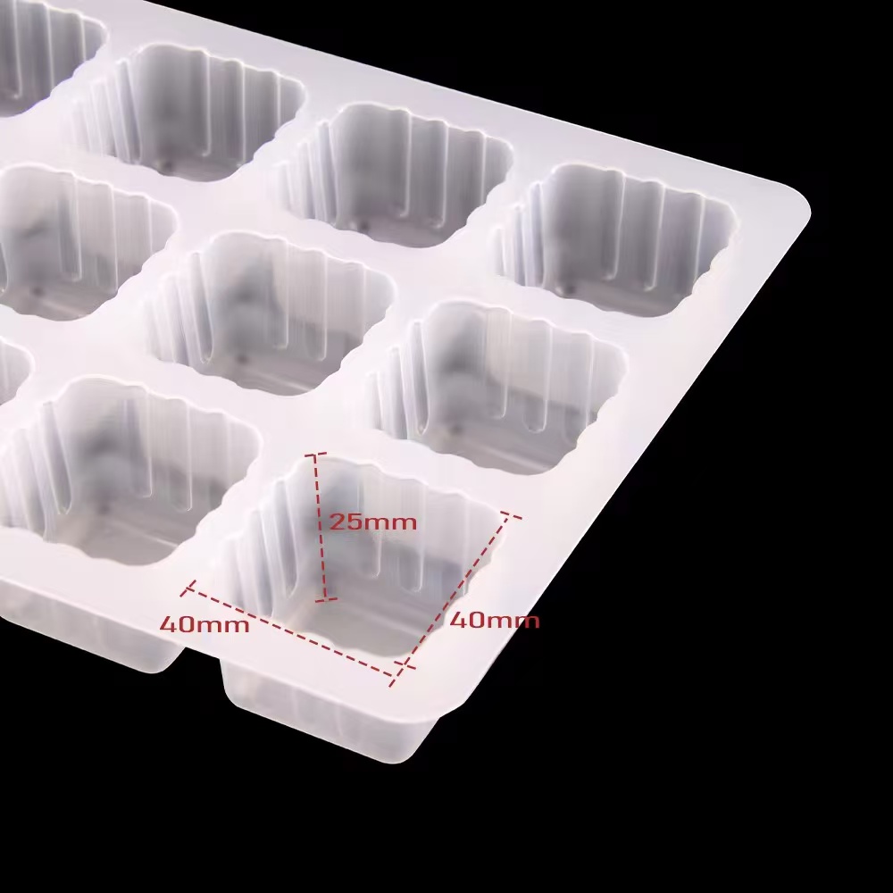 Transparent PP film disposable tableware packaging
