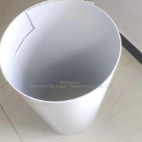 Màng trắng PS/PE dùng để ép nhiệt cốc sữa chua