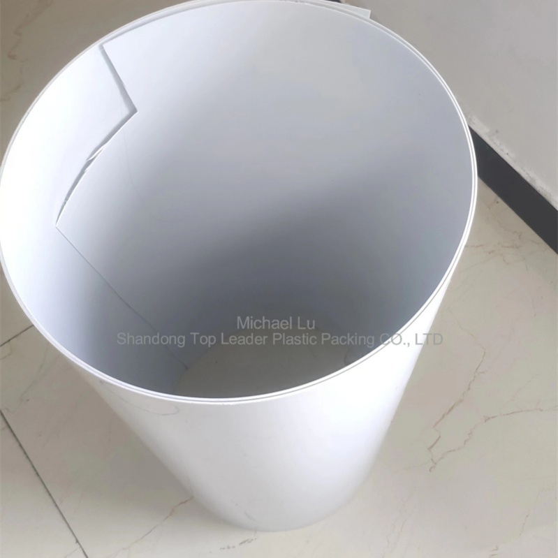 Màng trắng PS/PE dùng để ép nhiệt cốc sữa chua