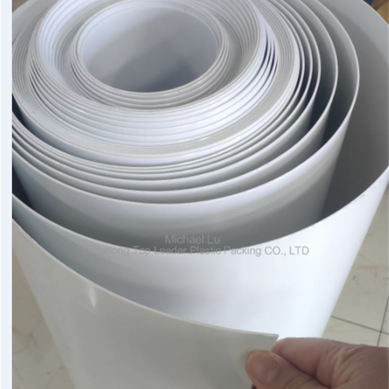 Màng trắng PS/PE dùng để ép nhiệt cốc sữa chua