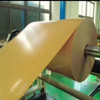 Film rigido in PET dorato per termoformatura di vaschette per alimenti