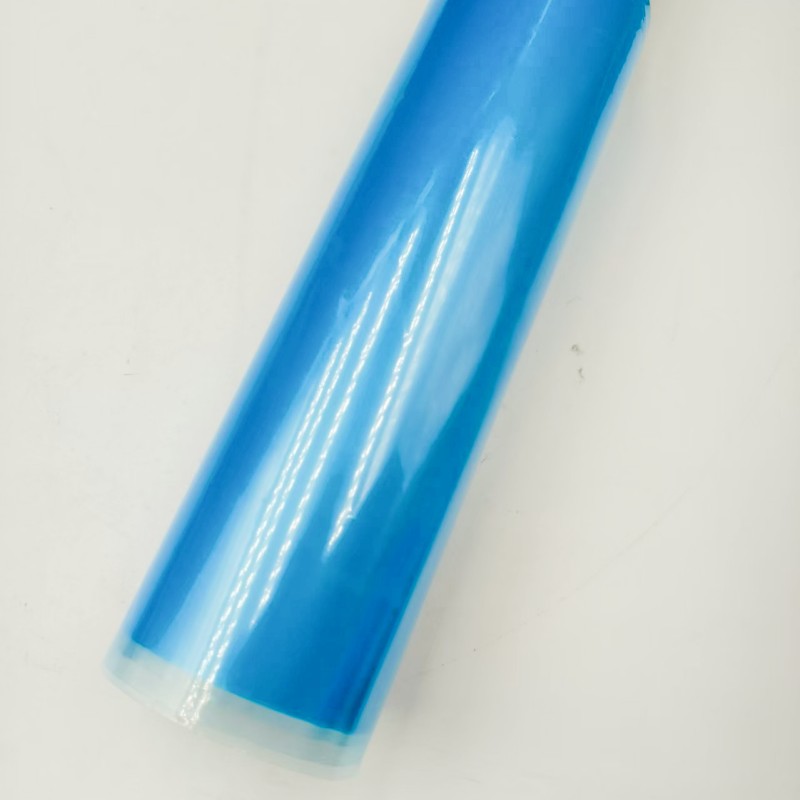 Blue colored transparent LDPE film