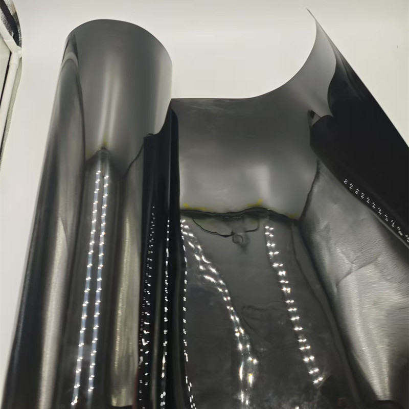 Feuille noire en PP pour boîte à lunch jetable