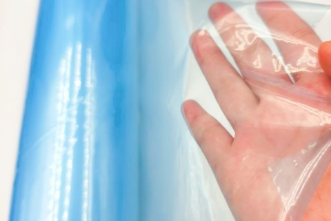 Διαφανής μεμβράνη Πενσυλβάνια ΠΕ για την κατασκευή σακούλας συσκευασίας