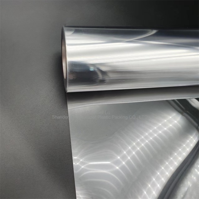 Antiblock-PET-Blisterfolie für lebensmittelechte Schalen