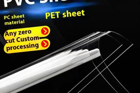Película de PVC transparente: resistente al calor y a los rayos UV, ideal para aplicaciones versátiles.