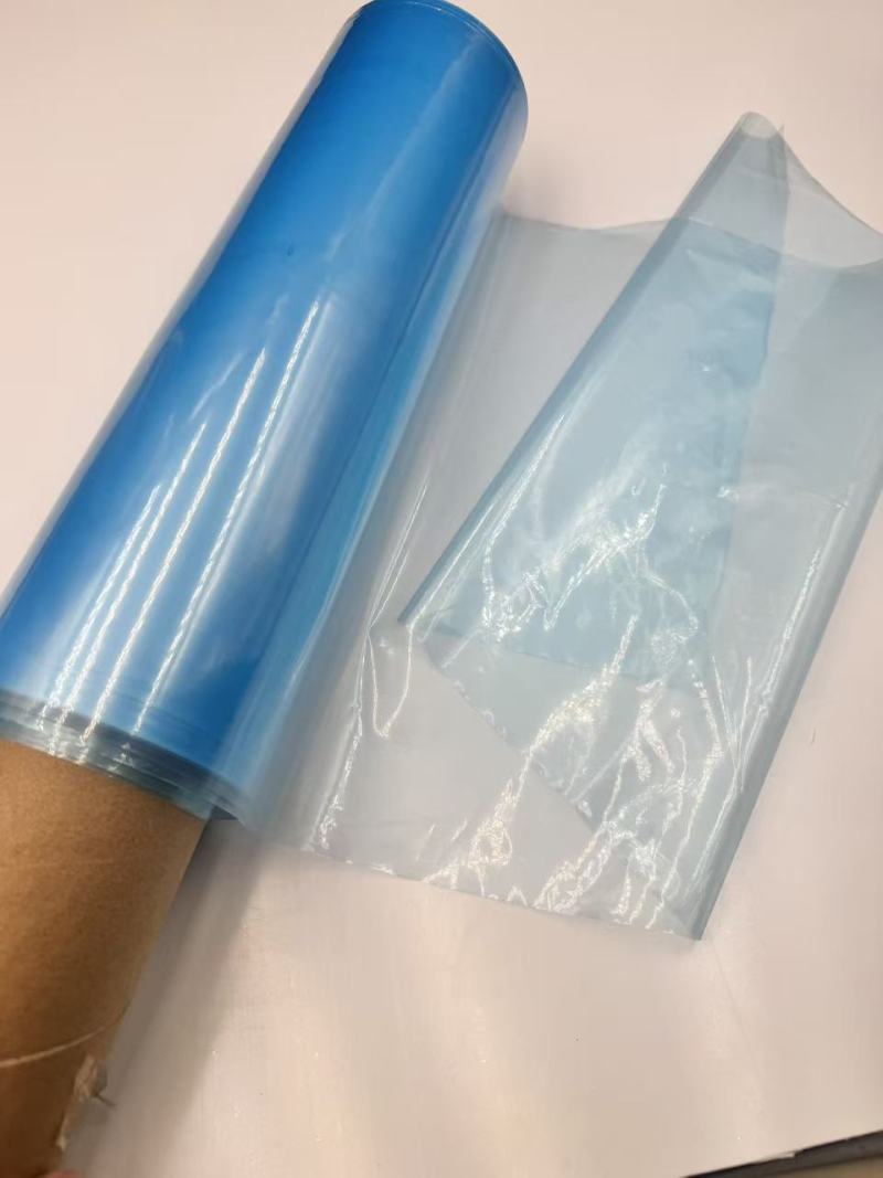 Der Azure Shield: Blaue LDPE/Surlyn-Folie an der Spitze des Oberflächenschutzes