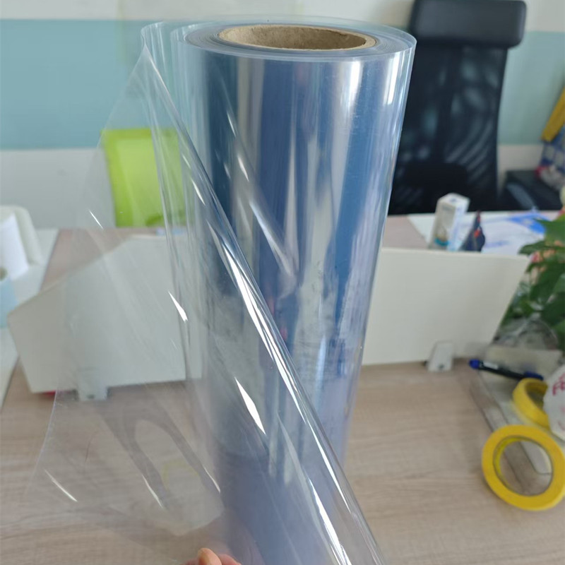 Lámina de PVC transparente de 0,35 mm para blíster