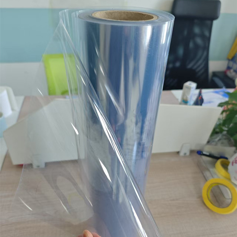 Lámina de PVC transparente de 0,35 mm para blíster