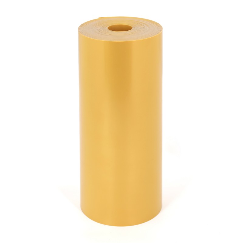 Yellow color PVC blister film