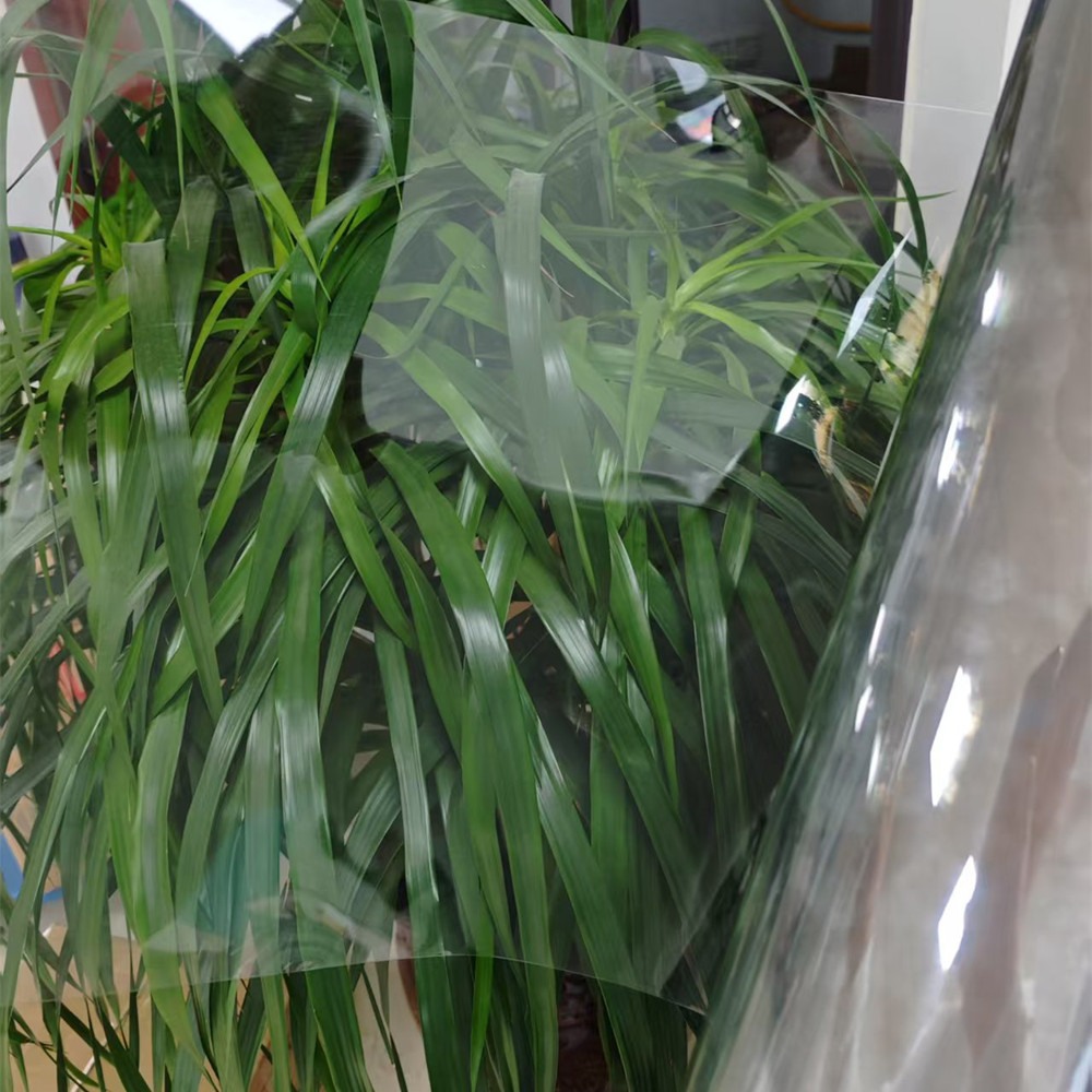 Transparent PET sheet