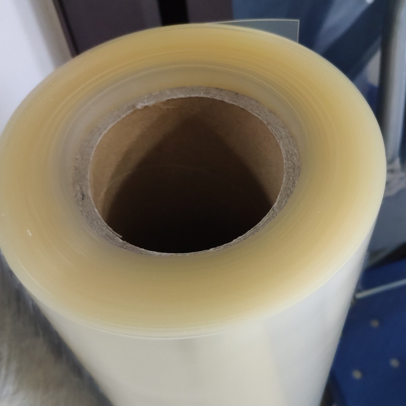 prozorna matirana PVC obrabna plast za SPC vinilne talne obloge