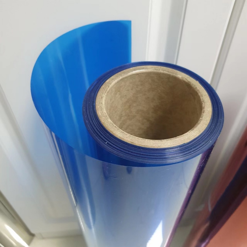 Przezroczysta, kolorowa folia PVC zgrzewalna na gorąco