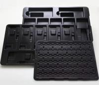 Black PS/HIPS Electronics Tray