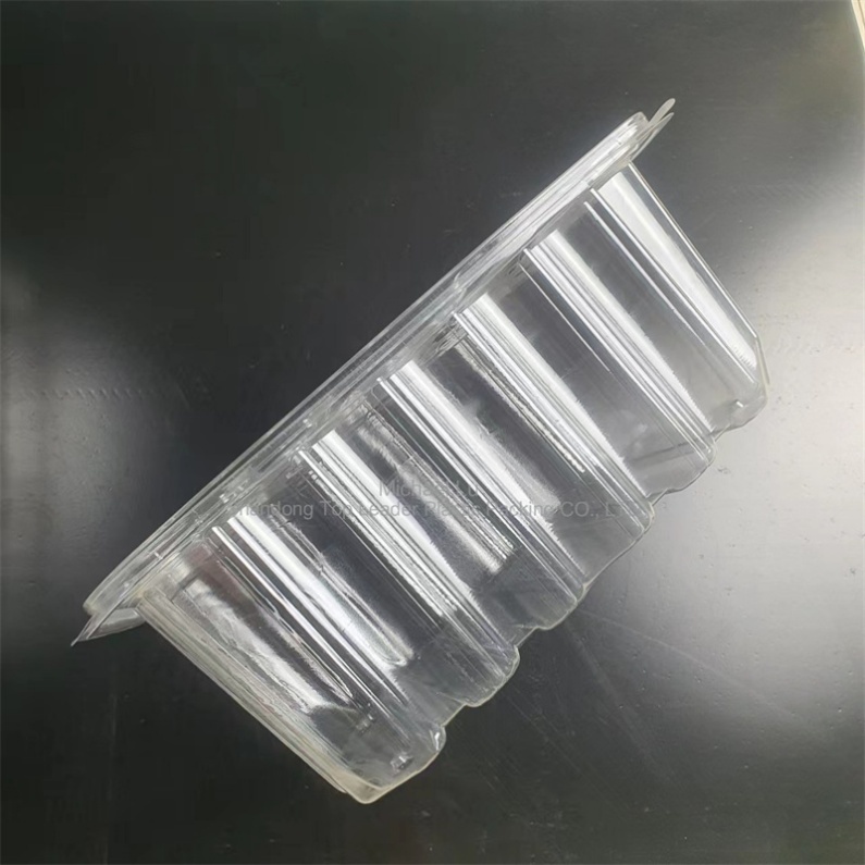 Barquette à fruits transparente en PET thermoformable pour température ambiante