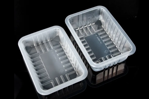 Bandeja de PP para alimentos cocinados, bandeja MAP para alimentos cocinados