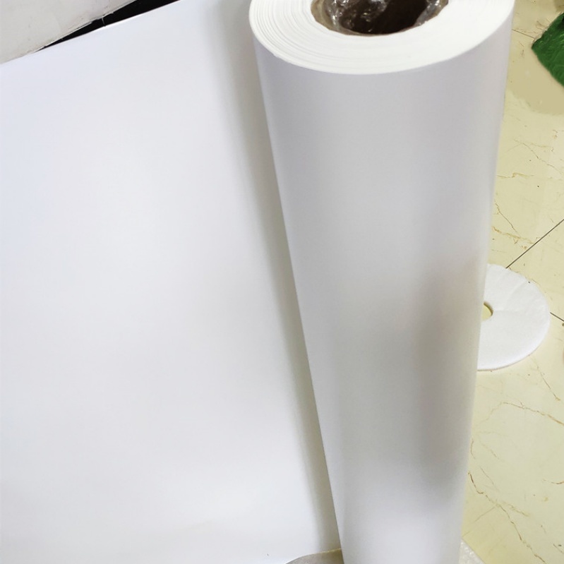 Бял ПВЦ филмов печат за винилов под