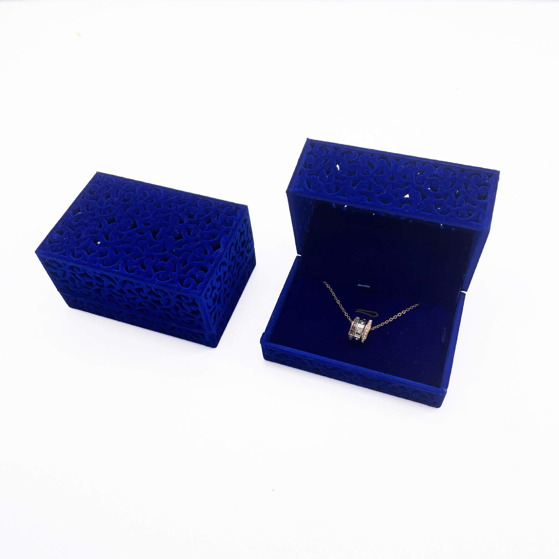 PS Blue Flocking Film