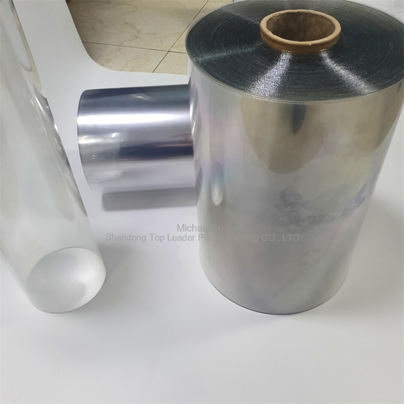Las láminas de PET transparente se utilizan para el envasado en blíster.