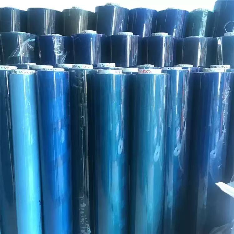 High clarity PVC film