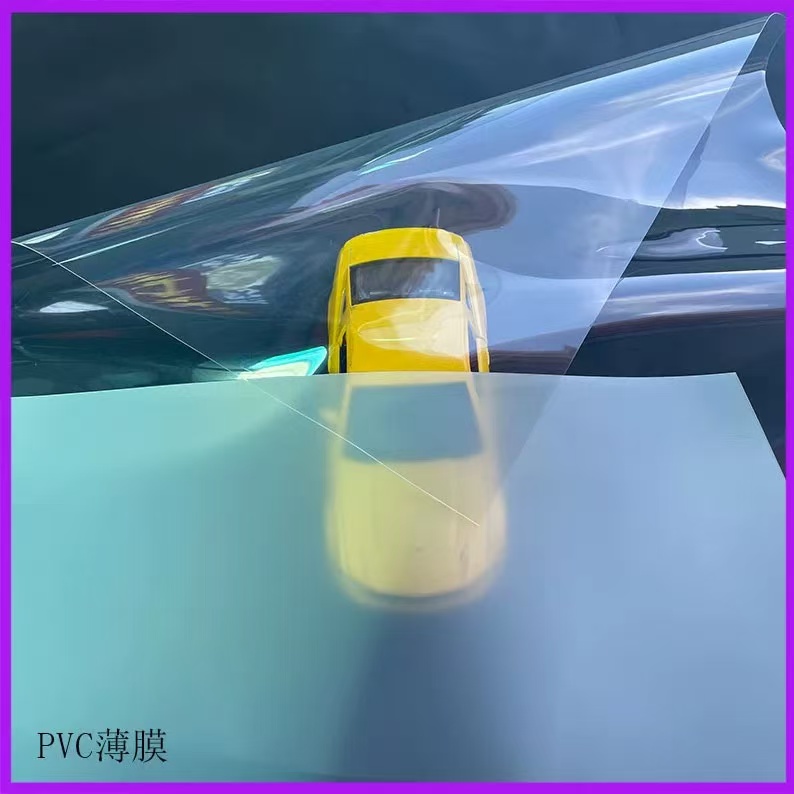 High clarity PVC film
