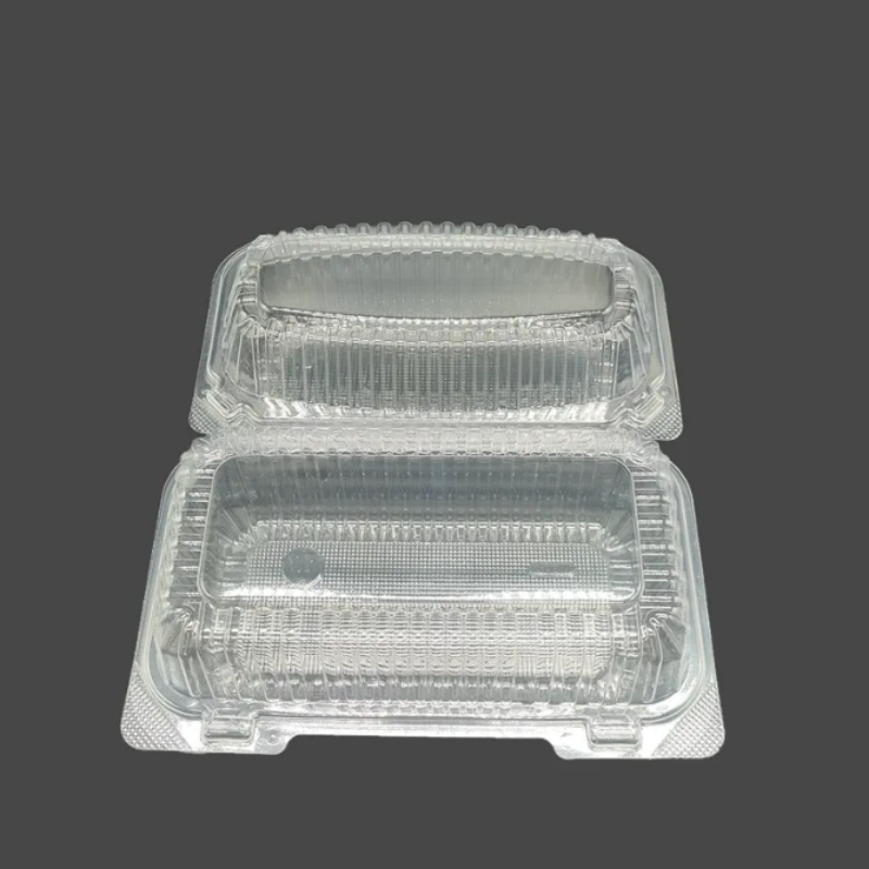 Bandeja de plástico PS Box para almacenar alimentos congelados