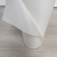 Neprozorna bela polprozorna PBAT folija, ki se uporablja za laminiranje