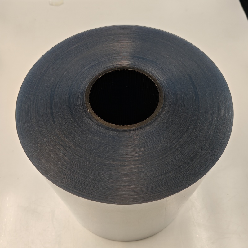 Glass clear PVC/PE film, food grade, heat-sealable