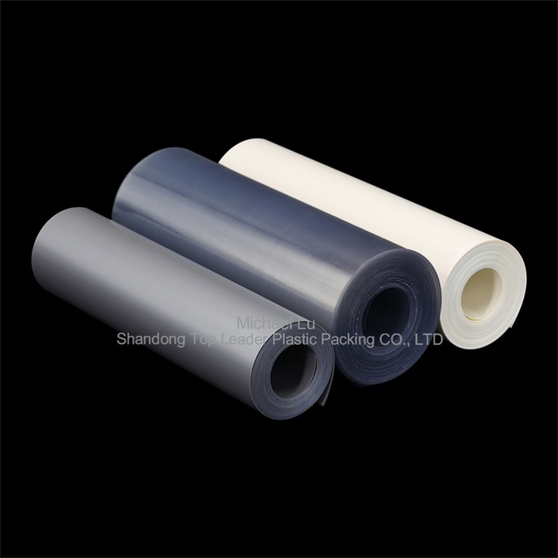 250-micron transparent rigid PVC film ideal for blister packaging of health supplements
