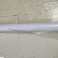 White plain PVC Sheet Roll for printing Laminate Wood Grain Furniture Films
